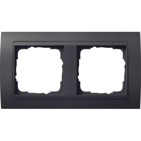 Placca copertura Gira event senza viti 11x12 cm antracite