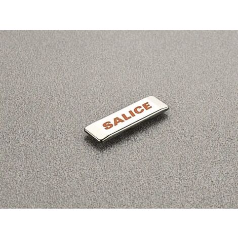 PLACCA COPRIVITE SALICE CROMO S2BX83H9
