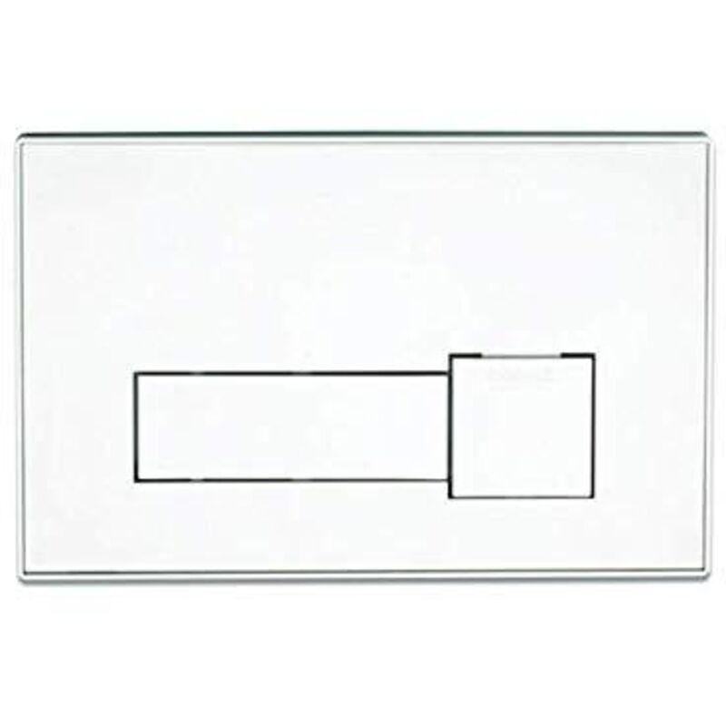 Placca Comando 2 Tasti BAMPI Vega - Bianco, Per Cassette WC Andromeda/Crux - Foto 10