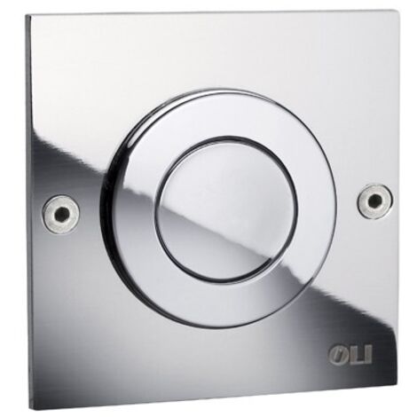PLACCA DI COMANDO COMPLETA PER CASSETTE PNEU OLI MONO TREND Cromo