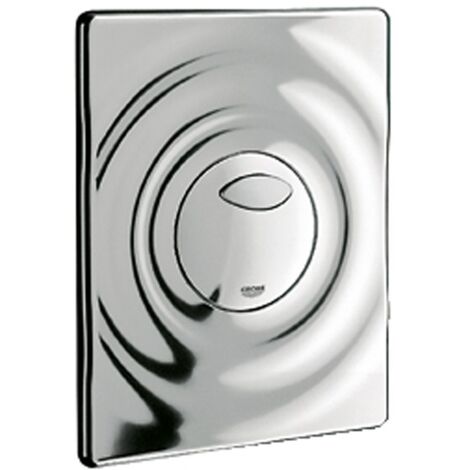 Placca di comando doppio pulsante modello Surf cromata GROHE