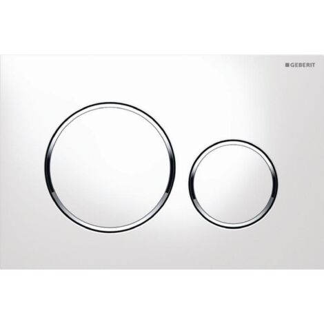 Placca di comando doppio tasto Geberit Sigma 20