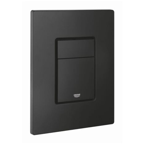 PLACCA DI COMANDO DUE TASTI MODELLO SKATE COSMOPOLITAN - NERO OPACA - GRO