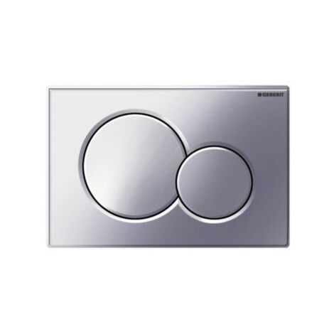 Placca di comando sigma01 cromata 2 tasti scacas0109pl