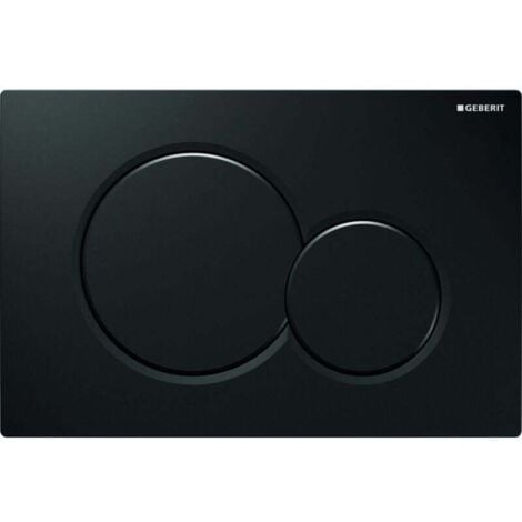 ANDYOU Placca di comando GEBERIT Sigma 01, nero lucido, 115.770.DW.5