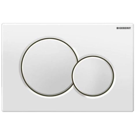 SEVENGIRL Placca di comando GEBERIT SIGMA 01 - Per cassetta UP320 / UP720 - 115.770.11.5 - Bianco