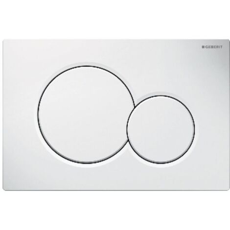 PLACCA DI COMANDO MOD. SIGMA01 GEBERIT Nera