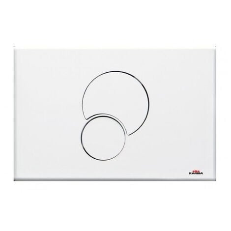 PLACCA DI COMANDO MODELLO FIDIA DUO 2018 BIANCA KARIBA SPA