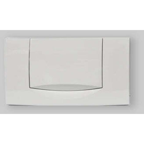 Placca Di Comando Monotasto "200F" Cromata Lucida