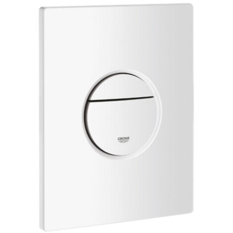 Placca di comando NOVA COSMOPOLITAN per cassetta incasso Grohe  - Bianco