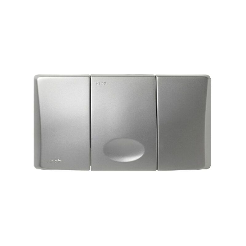 Knightsbridge Interruttore E Presa 5A Senza Viti - Cromo Lucido Con Inserti Bianchi, Serie SFAV5APCW