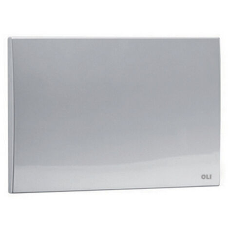 Placca di copertura abs per cassette pneumatiche oli bianca mm 245x165