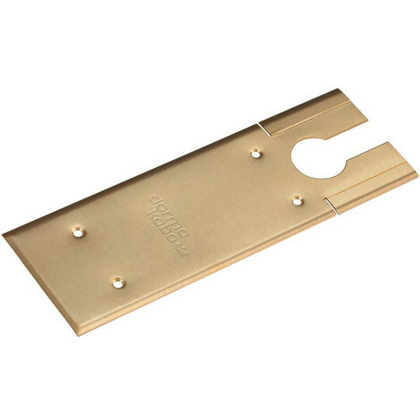 Placca di copertura per BTS 75 V ottone satinato opaco