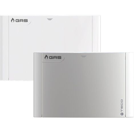 Placca di copertura valvola Gas Teco D01 Multicolore Bianco
