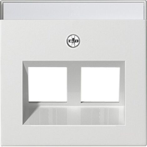 Placca di finitura Gira 264027 termoplastico IP20 9x17 cm