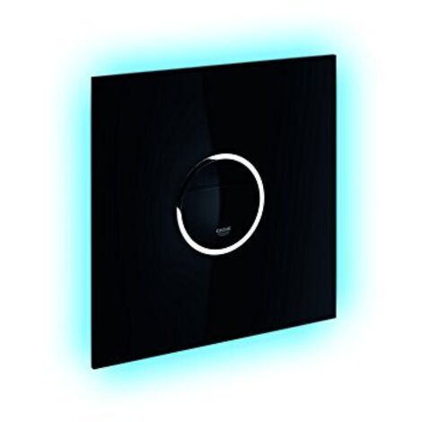 Placca di protezione Grohe ONDUS DIGITEC LIGHT con vetro di sicurezza 200x200mm Velluto nero