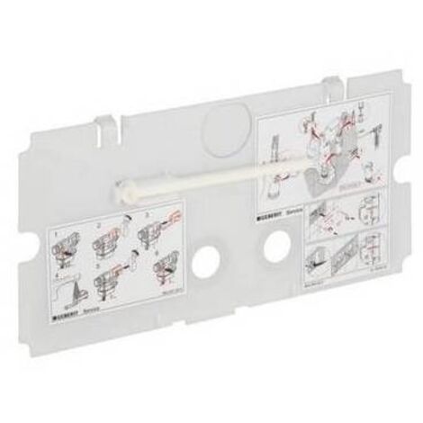 PLACCA DI PROTEZIONE PER CASSETTE TWINLINE - GEBERIT