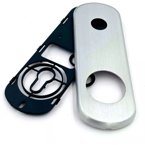 PLACCA DIERRE ESTERNA LUNGA PER DEFENDER D.42 CROMO SATINATA