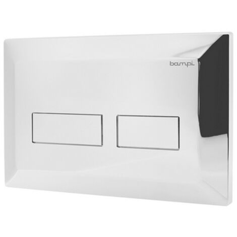 PLACCA DOPPIO SCARICO QUEEN- Cromo- BAMPI- pezzi 1