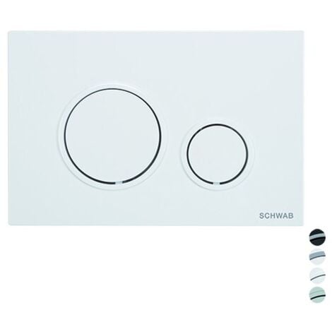 PLACCA DOPPIO SCARICO VELA Bianca