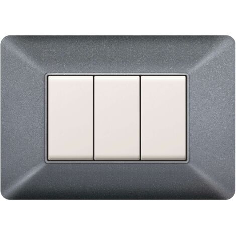 PLACCA EASY MATIX GRIGIO CHIARO 3P