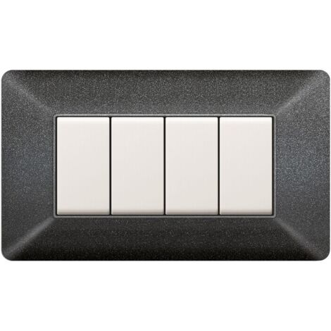 PLACCA EASY MATIX GRIGIO NOTTE 4P