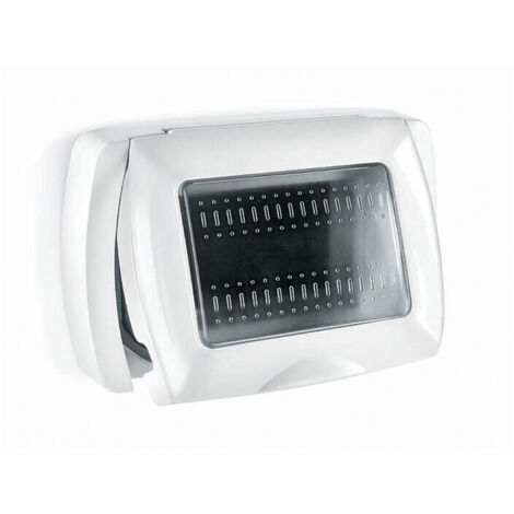PLACCA EASY P/ESTERNO IP55 BIANCO 3P- 1,0 pz