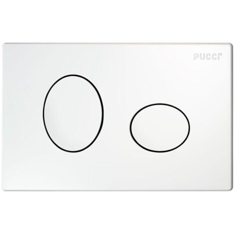 Placca Eco Modello "Ellisse" 4,7 Bianca