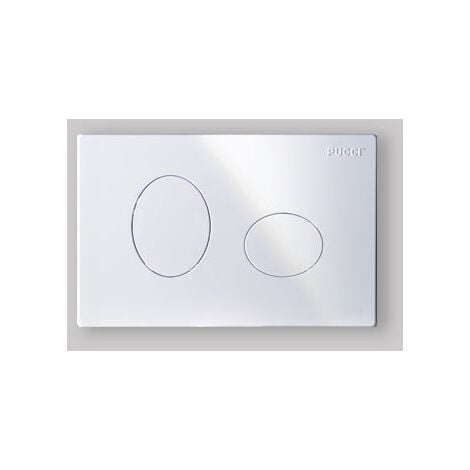 Placca Eco Modello "Ellisse" 4,7 Cromata