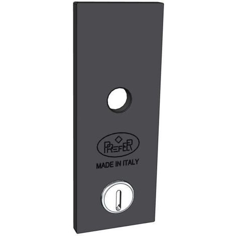 PLACCA ESTERNA DI SICUREZZA 0479 NERO PREFER