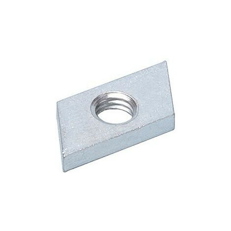Placca filettata Tipo 28/15 in acciaio inossidabile A4 M10 (per 100)