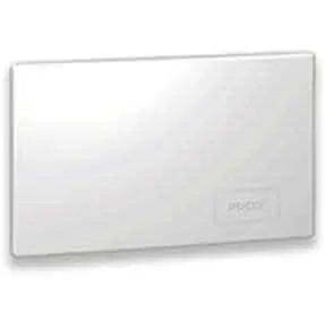 Placca fissa bianca con telaio per cassetta pneu e matic pucci art 80000800