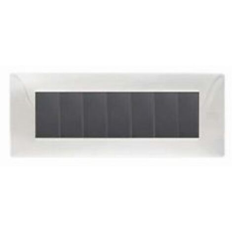 Placca Flexa Tecnopolinero 7M Inox Lucido ( URMET cod. 11807.IL )