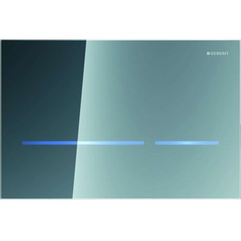 Placca Geberit Sigma80 Vetro a Specchio a Sfioro Comando WC Elettronico  116.092.SM.1 Vetro a Specchio