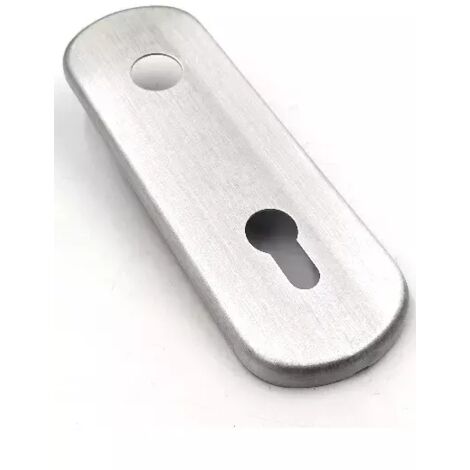 PLACCA GPB FORO YALE INTERASSE 85 CROMO SATINATO