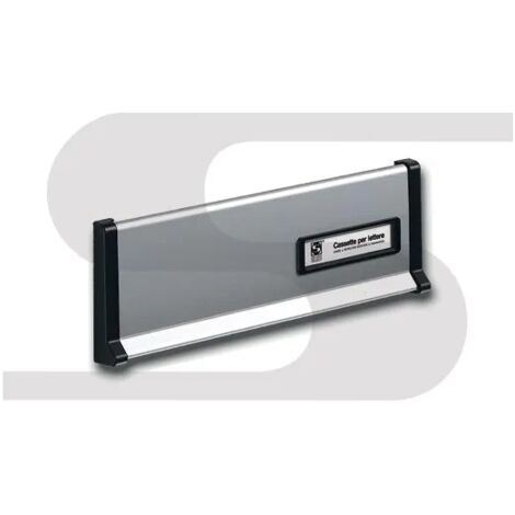 PLACCA IMBUCALETTERE SILMEC S600 ALLUMINIO ARGENTO  COD.10-600.72