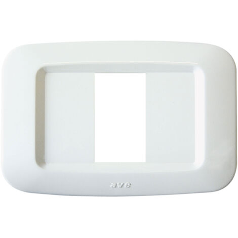 Placca In Tecnopolimero Ral9016 Ip40 S45 1M Bianco ( AVE cod. 45QY01BB )