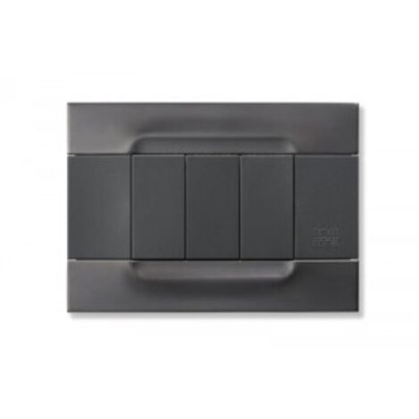 Placca Kadra Metallo Nickel 3M ( URMET cod. 10903.90 )