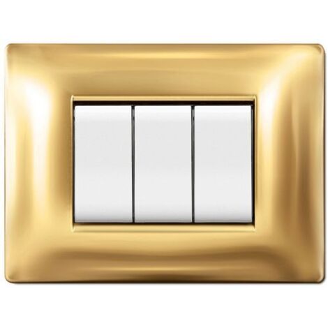 PLACCA LIFE Q LIVING PLAST ORO 4P