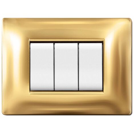 PLACCA LIFE Q LIVING PLAST ORO 4P