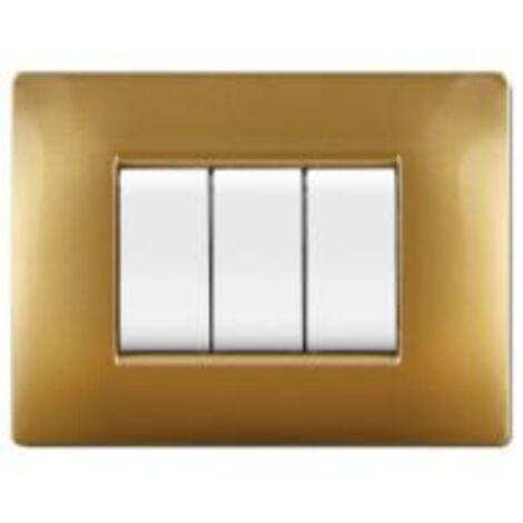 PLACCA LIFE Q LIVING PLAST SABBIA ORO   4P