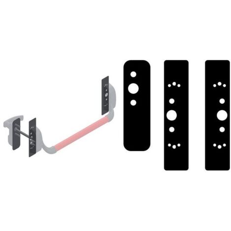 Placca Mascheramento Fori Pz 3 94100655 Iseo