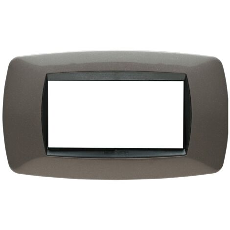 Placca Master Modo 4 Moduli grigio antracite 39TC384