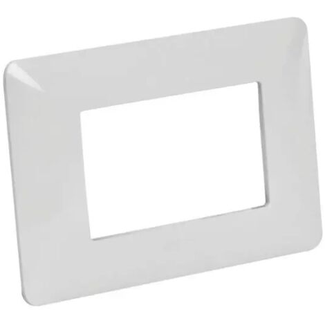Placca matix bianca 4 moduli BTICINO