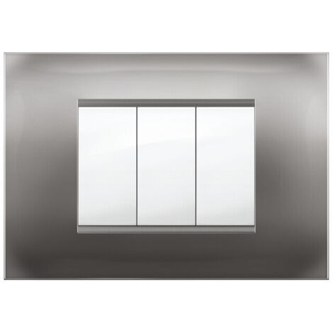 PLACCA MIVIDA PLANA ALLUMINIO NOTTE 3P- 10,0 pz