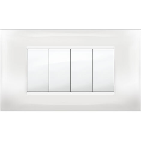 PLACCA MIVIDA PLANA BIANCO 4P- 1,0 pz