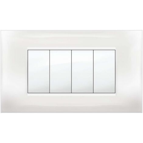 PLACCA MIVIDA PLANA BIANCO 4P