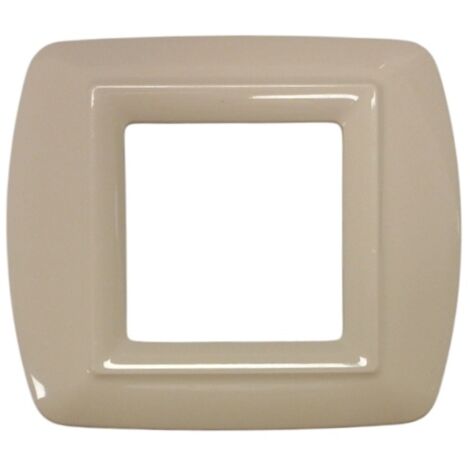 PLACCA MYLIFE 2 MODULI AVORIO