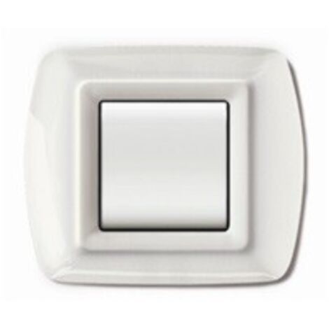 Placca Mylife 2 Moduli Bianco ( ELETTROCANALI cod. ECL2982WH )