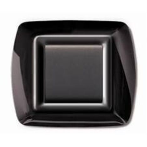 Placca Mylife 2 Moduli Nero ( ELETTROCANALI cod. ECL2982N )